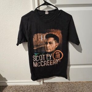 Scotty McCreery Seasons Change Tour T-Shirt Mens Black Concert